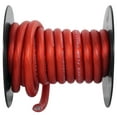 thumbnail image 2 of Rockville R4G12R Red 4 AWG Gauge 12 Foot Car Amp Power Wire, 2 of 4