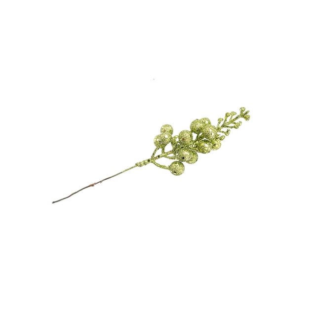 Toystoory 14 piezas de decoración de flores de árbol de Navidad, adorno de boda DIY, accesorios de diseño multiusos, accesorio de compromiso para el Kits de decoración para fiestas Verde Toystoory HA068358-10