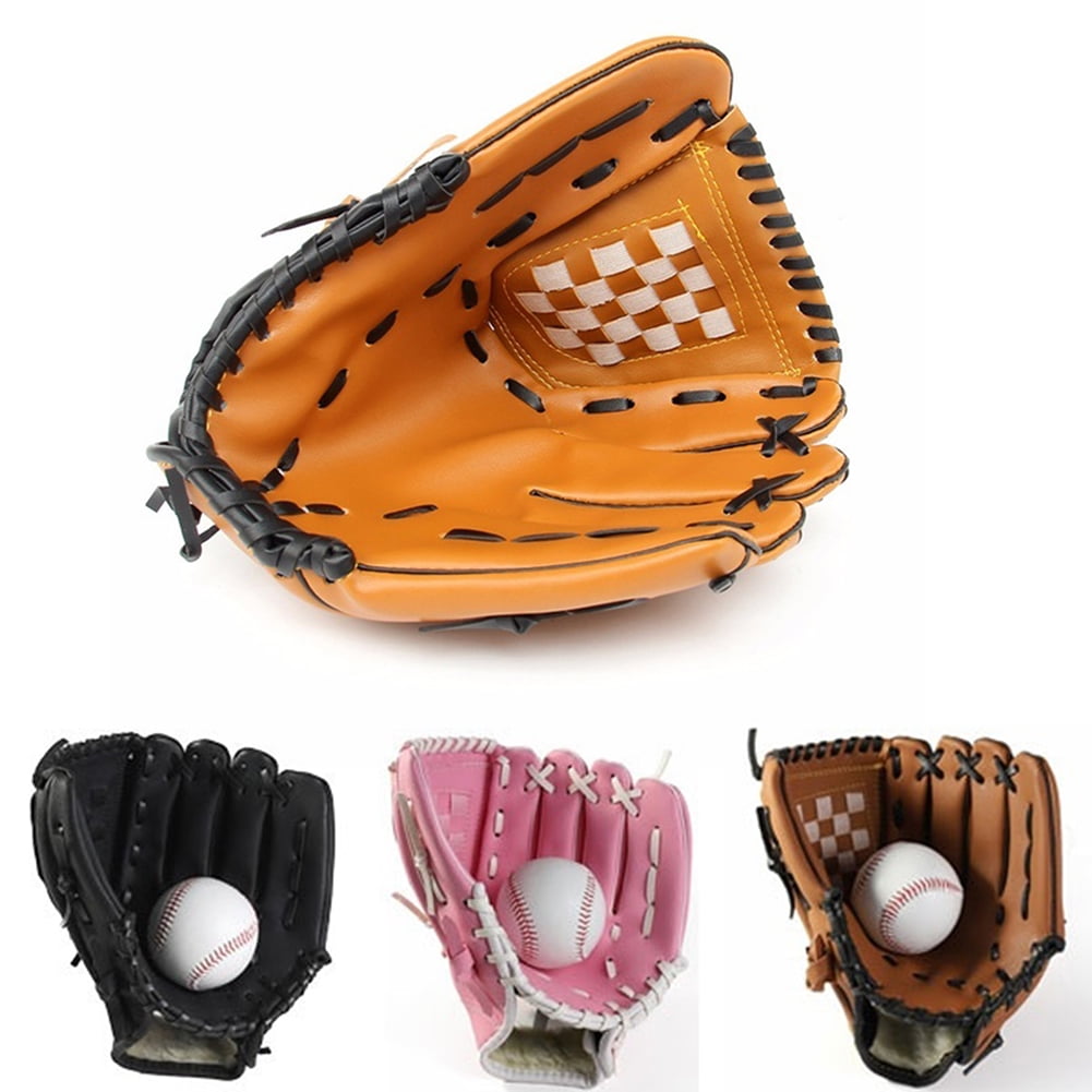Cheers.US Thickened Infield Pitcher's Baseball Gloves Softball Gloves for Children Teenagers and Adults Fastpitch Glove Right Hand Throw
