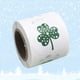thumbnail image 2 of 500 pegatinas autoadhesivas de trébol en 1 rollo, etiquetas creativas para el Día de San Patricio, suministros decorativos para el hogar, decoración para festivales, 2 of 7