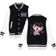 thumbnail image 1 of Chaqueta de béisbol de Lilo Stitch para hombres y mujeres, Sudadera con capucha de los años 90, Y2k, niños, niñas, chaquetas Harajuku, ropa de calle, abrigos universitarios, 1 of 4