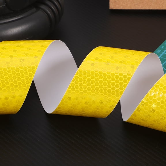 PENIKOKO High Visibility Reflective Safety Tape for Parking Lots, Outdoor Weather Resistant, 1 Roll Marking Tape