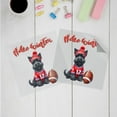 thumbnail image 3 of Hello Winter Scottish Terrier Football Snowman Welcome Snowy Morning Cutout Transfer Sticker Scottie Dog Lover Gifts Transparent Decal Art Decor - 01012, 3 of 5