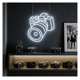 thumbnail image 4 of Letrero De Neón LED Con Forma Cámara Para Pared, Ideal Para Estudio Fotográfico, Decoración Creativa, Dormitorio, Sala Juegos, 19.6918.23in/5046.3cm, 4 of 6