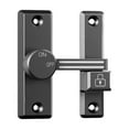 thumbnail image 3 of HBBKVI No-Drill Door Lock Sliding Gate Lock Push-Pull Door Fastener Adjustable Cabinet Lock Easy-Install Door Stopper 12ml, 3 of 7