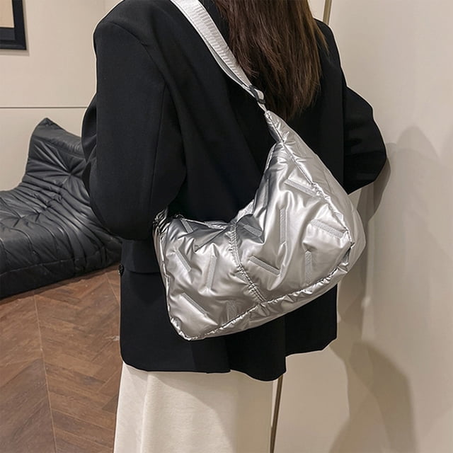 Bolso de hombro informal de moda para mujer, bolso de mano, bolso de mensajero, cartera, bolso de hombro de PU