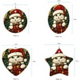 thumbnail image 5 of Cat Stained Glass Ornaments, Cat Ornament,Cat Christmas Tree Ornament, Cat Xmas Decorations In3ViF, 5 of 5