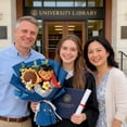 thumbnail image 4 of Graduation Bouquet, Hand-Woven Sunflower Bouquet with Plush Bear, 2026 Graduation Season Celebration Gift, Floral Present for Graduate School Home and Party, 4 of 6