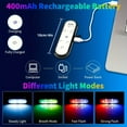 thumbnail image 3 of CHUANK 2pcs/4pcs Set Of LED Car Door Lights - USB Car Signal Lights  Car Neon Lights  Motorcycle Signal Lights  Car Sensor Lights  Interior And Bottom Decorative Lights  Car Door Lights, 3 of 6