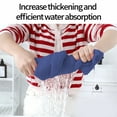 thumbnail image 5 of Hair Towel Wrap For Women Quick Dry Soft Absorbent 10 X 26 Inches Hair Wrap Towels With Double Button Frizz Hair Turbans For Curly Long Thick Hair,by Fanshiluo, 5 of 8