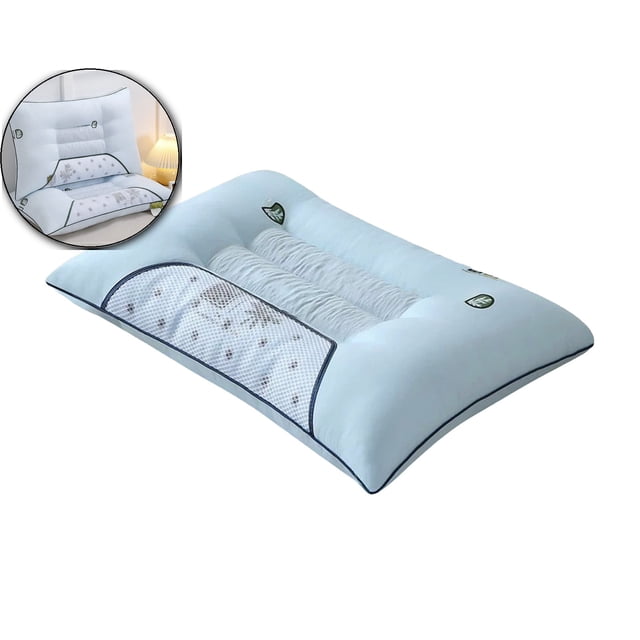 Sleep Pillow – 29x19 Inches, Soft & Fluffy Polyester Bed Pillow for Side, Back & Stomach Sleepers – Breathable, Supportive & Durable