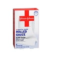 thumbnail image 2 of Johnson & Johnson Red Cross First Aid Rolled Gauze 2"x2.5 yds, 2 of 6