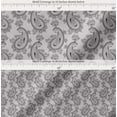 thumbnail image 2 of Soimoi Cotton Cambric Fabric Artistic Paisley Print Sewing Fabric Yard 56 Inch Wide, 2 of 7
