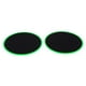 thumbnail image 4 of 2 piezas de deslizadores de ejercicio de cuerpo completo para yoga y entrenamiento. Disco deslizante doble. Verde, 4 of 4