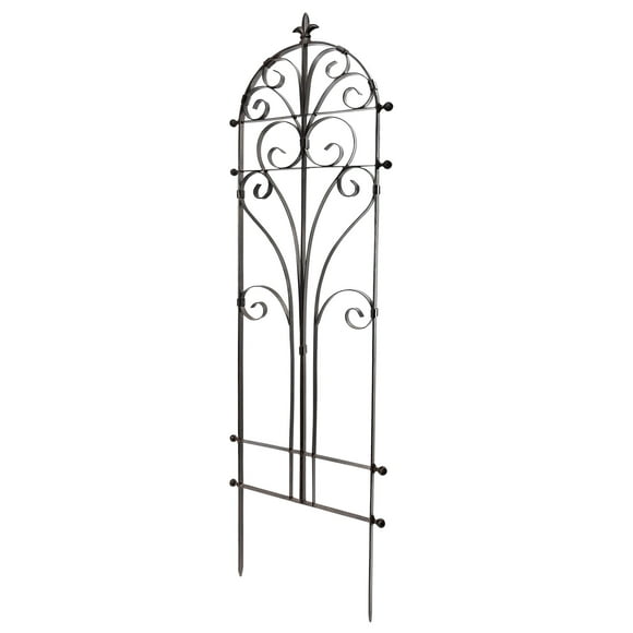 H Potter Treillis de Jardin pour Plantes Grimpantes Décoration Murale Extérieure en Métal Ou Fleurs Roses Vigne Lierre Clématite GAR214-R