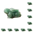 thumbnail image 2 of Moyic Figuras de animales de cristal, de conejo, animales, ornamento, estatua de liebre, regalo Type2 NO2, 2 of 6
