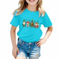 thumbnail image 6 of Xyant Christmas Shirt Kids, Boys Girls Christmas Tree/Elf Print Tshirt Toddler Short Sleeve Cotton Xmas Graphic Tee Tops Holiday Outfit, Size 11-12 Years, 6 of 6