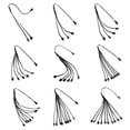 thumbnail image 2 of Cable divisor de conectores de 1 a 2/3/4/5/6/7/8/9/10 vías para accesorios de luz de neón con cable EL, 2 of 5