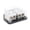 Black, variant on 2/4 Way Car Stereo Ground Distribution Block Metal Plastic Materials For Automotive Motorhome Vehicle