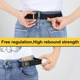 thumbnail image 4 of 2PCS Men Women Buckle-free Elastic Invisible Waist Belt for Jeans No Bulge Hassle Decor, 4 of 9