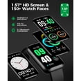 thumbnail image 3 of Smart Watch Fitness Tracker (Answer/Make Call), 24/7 Heart Rate Spo2 Blood Pressure Monitor Sleep Tracker, 114 Sports Modes Pedom, 3 of 7