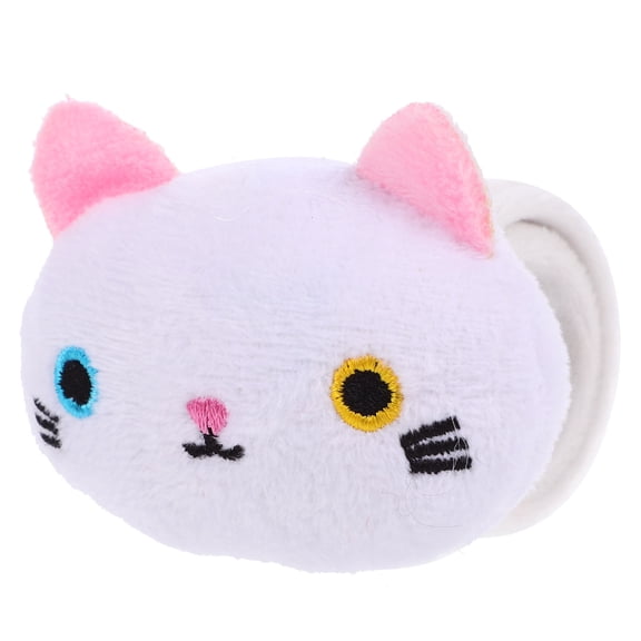 Raindrops Animal Plush Cat Snap Bracelet Comfortable Soft Wristband for Party Decoration