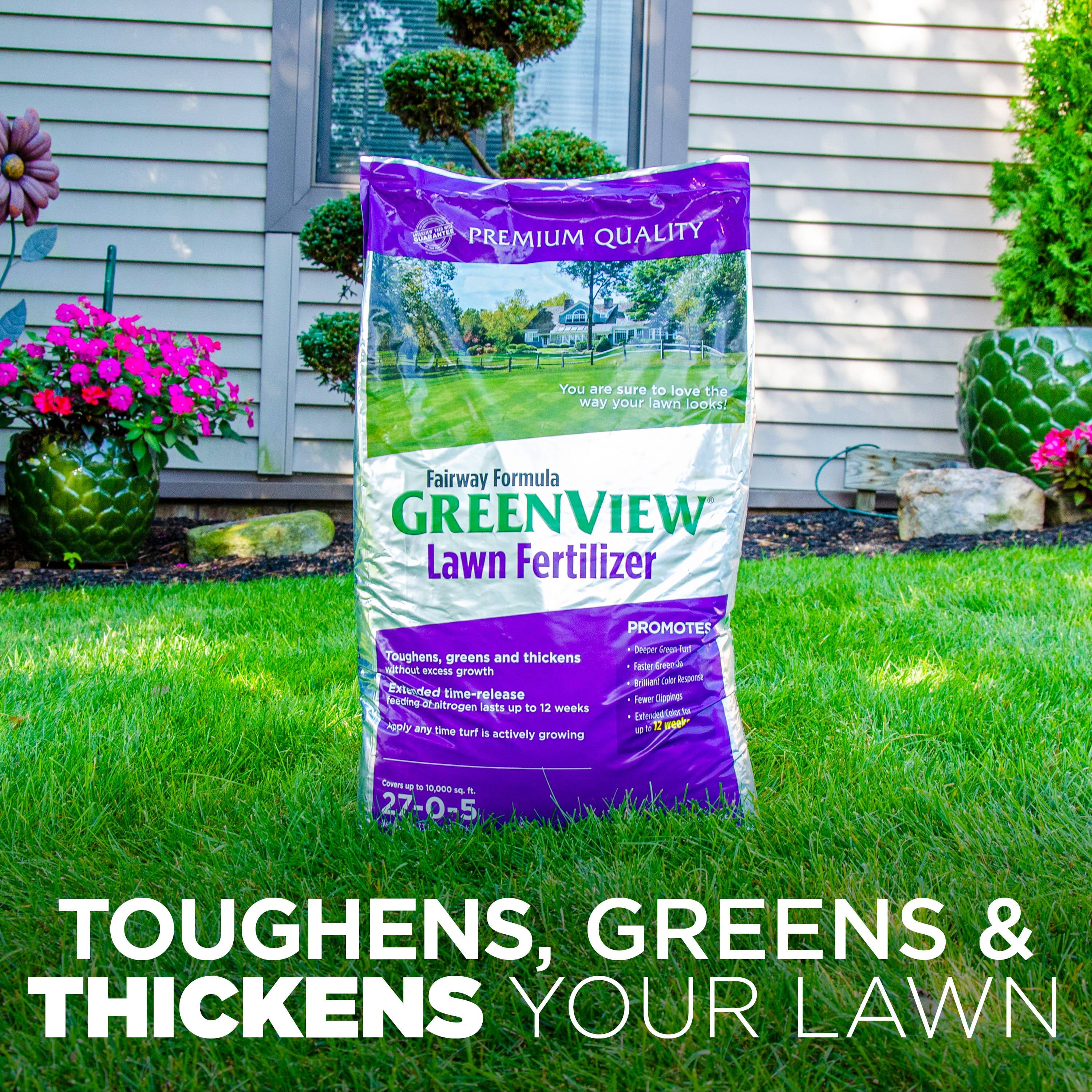 GreenView Fairway Formula Lawn Fertilizer - 33 lb. - Covers 10,000 sq. ft.