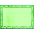 thumbnail image 1 of Ahgly Company Indoor Rectangle Solid Green Modern Area Rugs, 4' x 6', 1 of 1