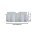 thumbnail image 3 of Tgbvmt Car Sunshade for Windshield with Accordion Folding Design Double-Sided Reflective Material Provides UV Protection and Interior Cooling Compact for Easy Storage and Quick Installation, 3 of 8