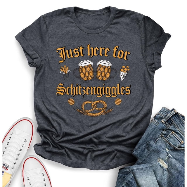 LUOGENLI Chemises pour Femme Femmes Décontracté Imprimé Animal Col Rond Manches Courtes T-Shirt Haut Stylé et Confortable Tee pour Usage Quotidien 4xlt T-shirts pour Femmes T-shirts Graphiques Vêtements d'Été Gris Foncé TTG