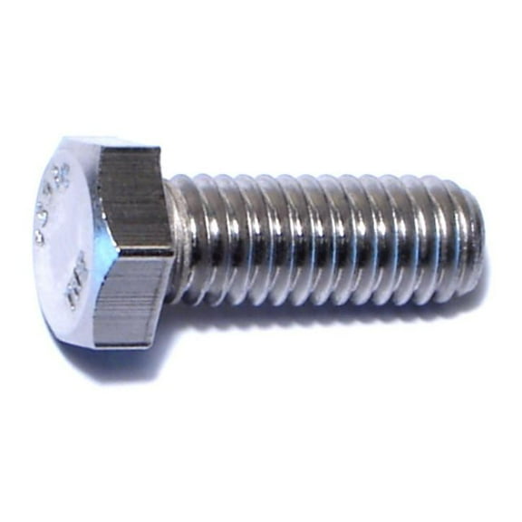 3/8"-16 x 1" 18-8 Stainless Steel Coarse Thread Hex Cap Screws CSHSS-241