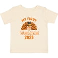 thumbnail image 3 of Inktastic Cute Turkey My First Thanksgiving 2025 Boys or Girls Baby T-Shirt, 3 of 5