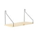 thumbnail image 5 of Estante organizador de almacenamiento de pared, estante de almacenamiento de madera rústico moderno montado en la pared para, 5 of 9