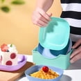 thumbnail image 5 of Kitchen Plastic Square Plate PP Material Drop-Proof Large Small Size, 5 of 8