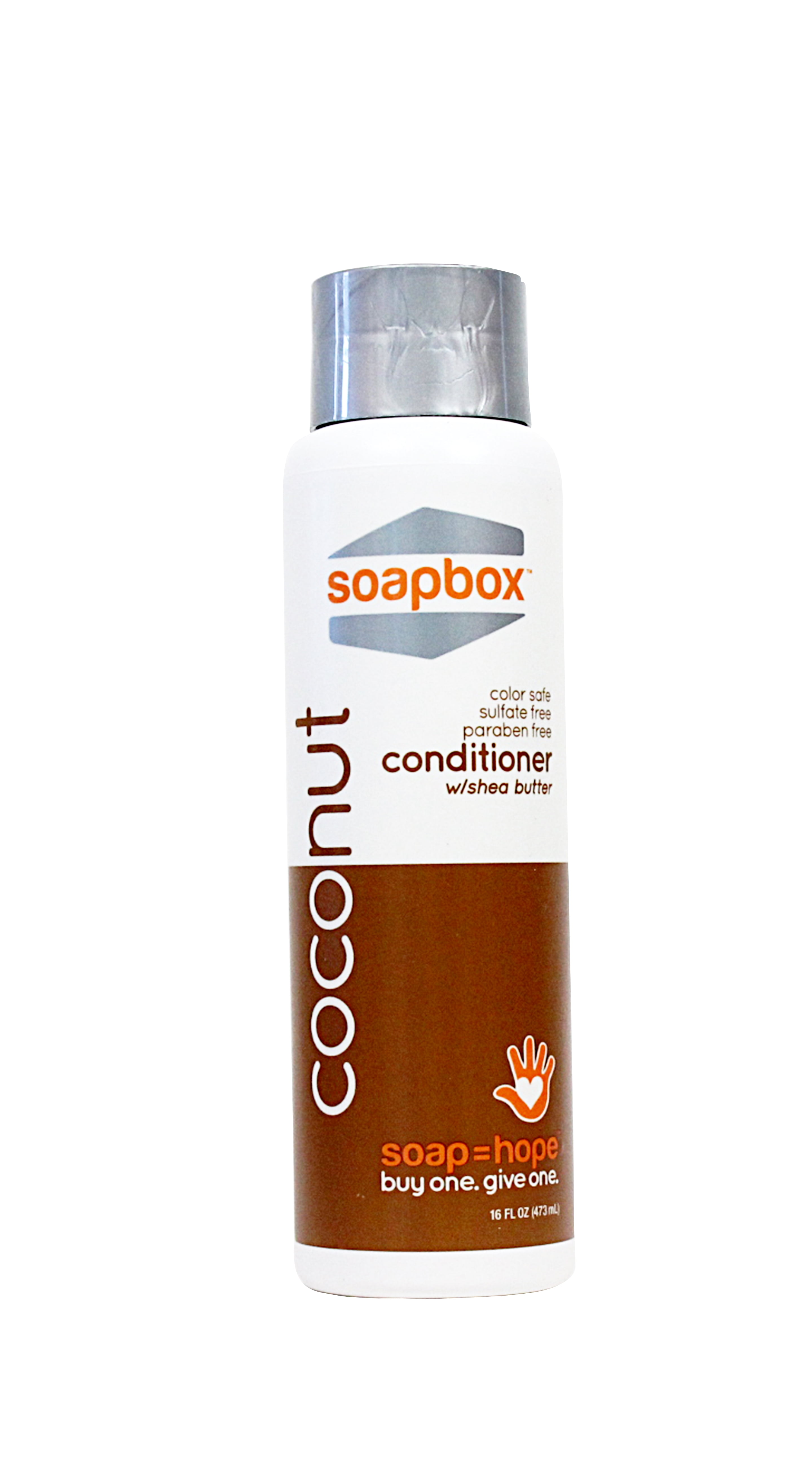 SoapBox Conditioner, Coconut Oil, 16 Oz
