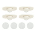 thumbnail image 3 of Miangastore Universal Bottom Wheels Storage Box 8Pcs 1.77 x 1.10 x 0.59 Inch, 3 of 8