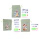 thumbnail image 1 of Bolsas de lino navideñas, diseño de sellado, patrones bonitos, bolsas de regalo ligeras de arpillera para regalos de fiesta navideña, 3 uds., 1 of 14
