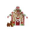 thumbnail image 2 of Bakery Bling Rudolph the Red-Nosed Reindeer Traditional Holiday Mini House Kit, 14.1 oz, Fully Baked, 2 of 11