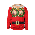 thumbnail image 3 of Nuevo listado Suéteres navideños con estilo unisex para hombres y mujeres, suéter navideño feo de Papá Noel, sudadera con cuello redondo retro sexy novedosa, 3 of 5
