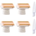 thumbnail image 1 of shiyou-LINMEI Body Ladies Shaver Replacement Heads Razor and Trimmer Blades Compatible with Perfect Finishing and Soft Touch Rechargeable Body Shaver Include 2 Cleaning Brush (4PCS), 1 of 4