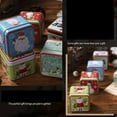 thumbnail image 4 of Christmas Gift Box Chocolate Candy Tin Box Christmas Series Painted Iron Box Square Storage Box for Chocolate Candy Cookie Jewelry Small Gifts, 4 of 6