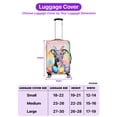 thumbnail image 5 of Happy Easter Italian Greyhound with Bunny Ear Headband and Flowers Travel Luggage Cover Greyhound Dog Lover Suitcase Dust Protective Decor - 13001, 5 of 5
