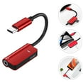 thumbnail image 3 of Type C to 3.5mm Adapter 2 in 1 Headphone Professional Converter, 3 of 8