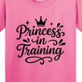 thumbnail image 4 of Inktastic Princess in Training Crown Graphic Youth T-Shirt, 4 of 5