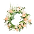 thumbnail image 4 of Guirnalda artificial de rosas para puerta de entrada, ideal para el hogar en San Valentín o estilo rústico. 30 centimetros, 4 of 9