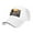 White, variant on POBUDS - Eagle Baseball Cap Adjustable Size for Running Workouts and Outdoor Activities All Seasons casquette for Men Women