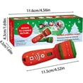 thumbnail image 5 of Christmas Projector Lights Led Stage Lights Snowflake Landscape Flashlight Projection 21 Patterns LED Lights(Green), 5 of 5