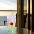 thumbnail image 4 of Fankiway Five-pointed Star Glass Color Gradient Cup Cold Drink Cup With Lid Coffee Cup Drinking Cup, 4 of 9