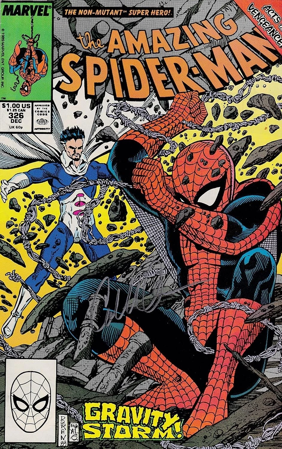 Amazing Spider-Man #326 Signed by Colleen Doran