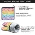 thumbnail image 7 of Pioneer Flower Kitchen Oven Mitt and Pot Holder Sets 2 Pcs for Baking, Cooking and Grilling, Heat Resistant Up To 392 °F, 7 of 7